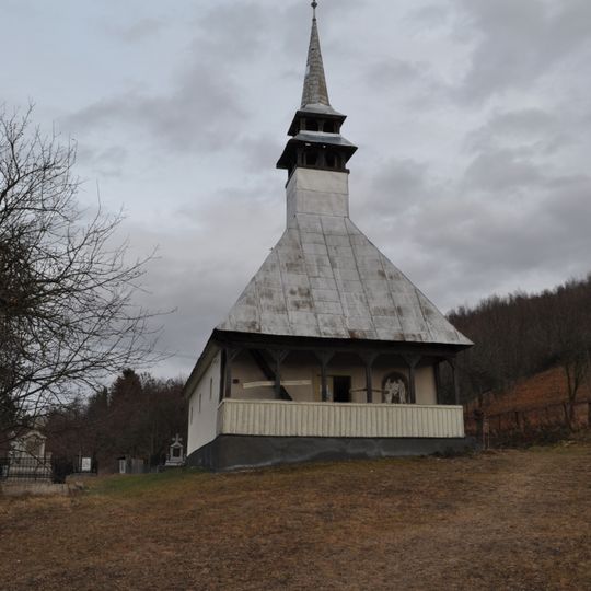 Wooden church of the Archangels in Livada, Petreștii de Jos, Cluj
