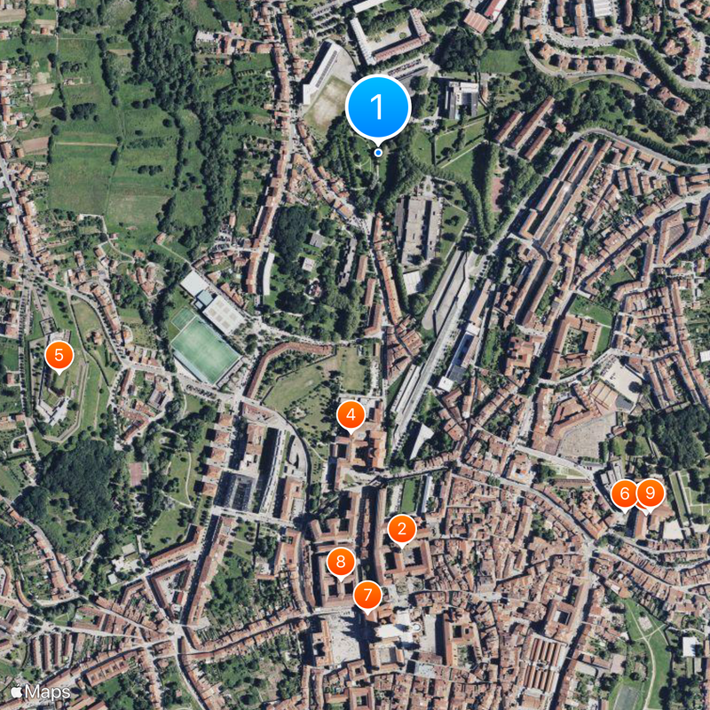 University of Santiago de Compostela Map