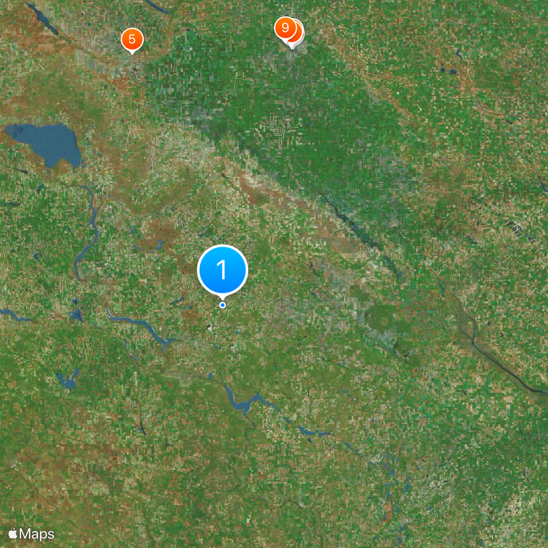 Interior Plains Carte