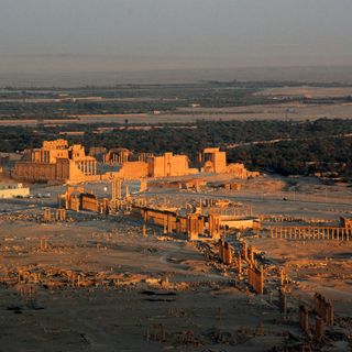 Grande colonnato di Palmira