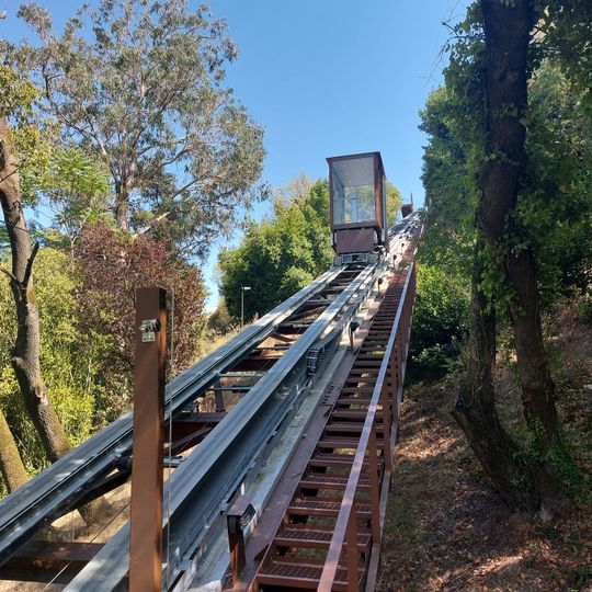 Acessos mecânicos ao Castelo de Leiria