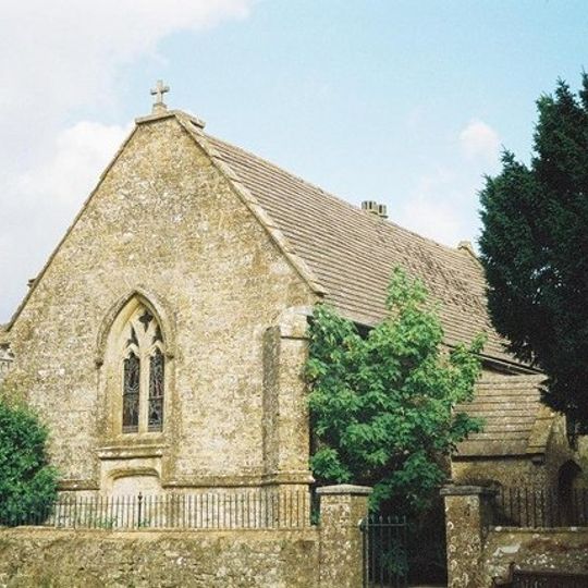 Enclosure Wall And Gate Piers South And West Of Mapperton Church