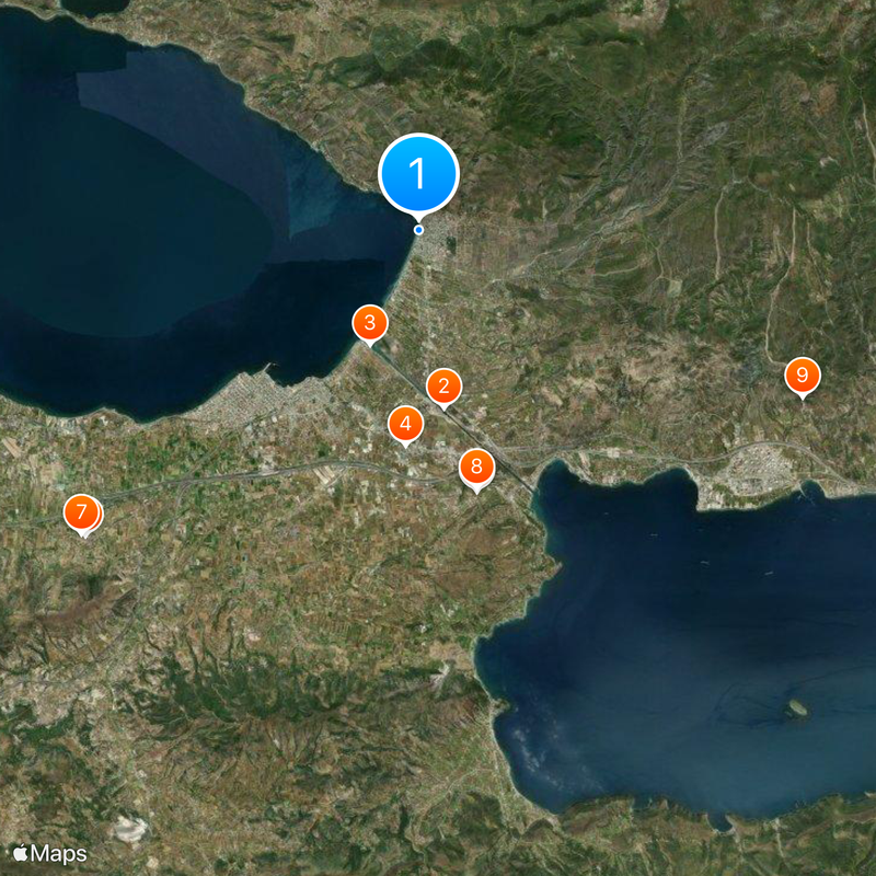 Loutraki Map