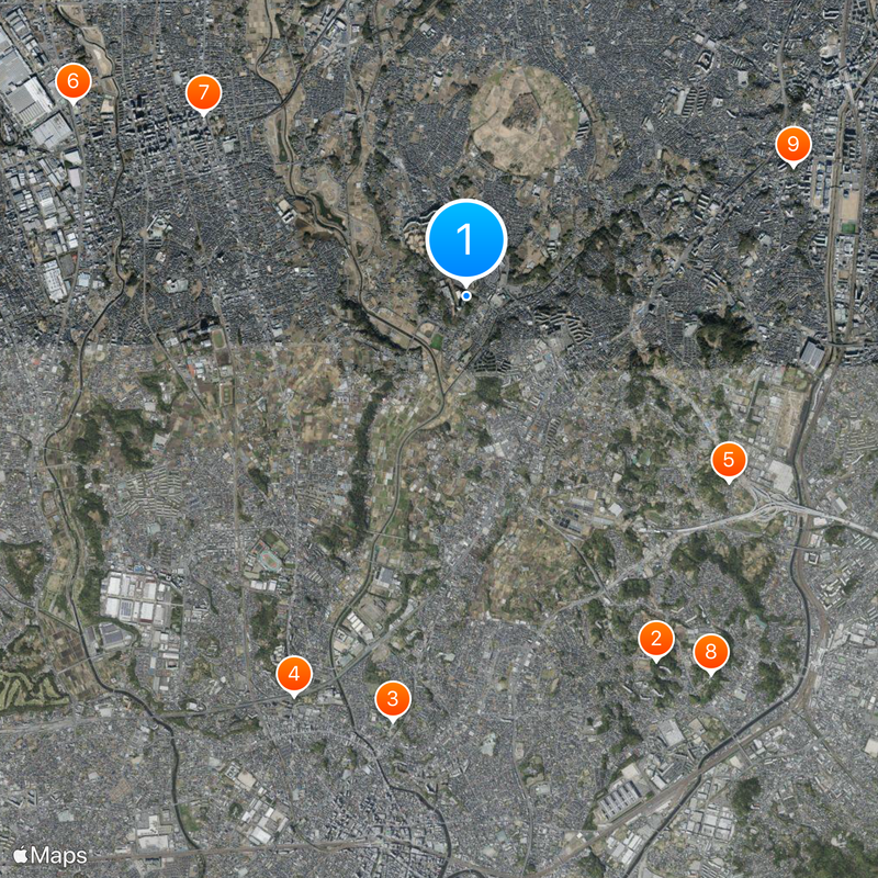 Yokohama College of Pharmacy Map