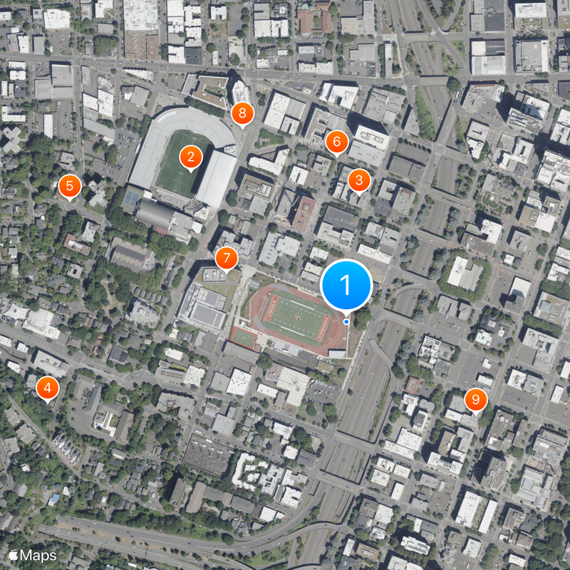 Lincoln High School Map
