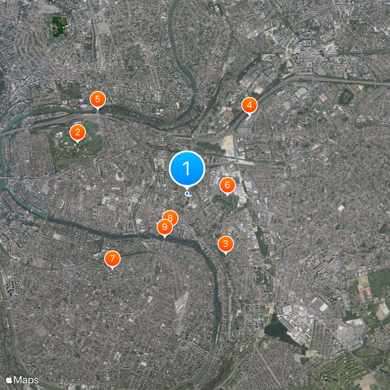 Champigny-sur-Marne Mapa