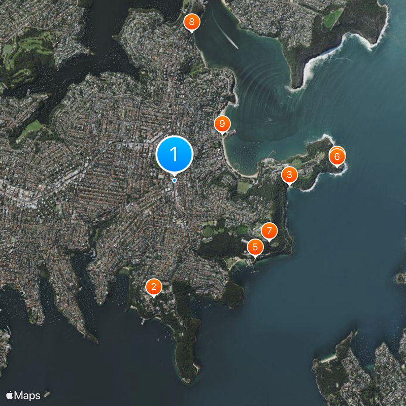 Mosman Map