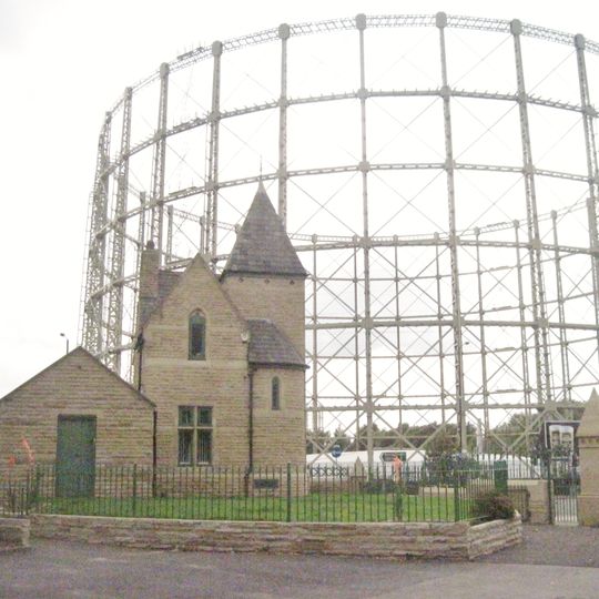 Entrance Lodge To Main Entrance Of Phillips Park Cemetery