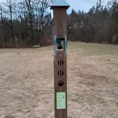 Meteorologický sloup v lokalitě U Jezírka severně od Soběšic