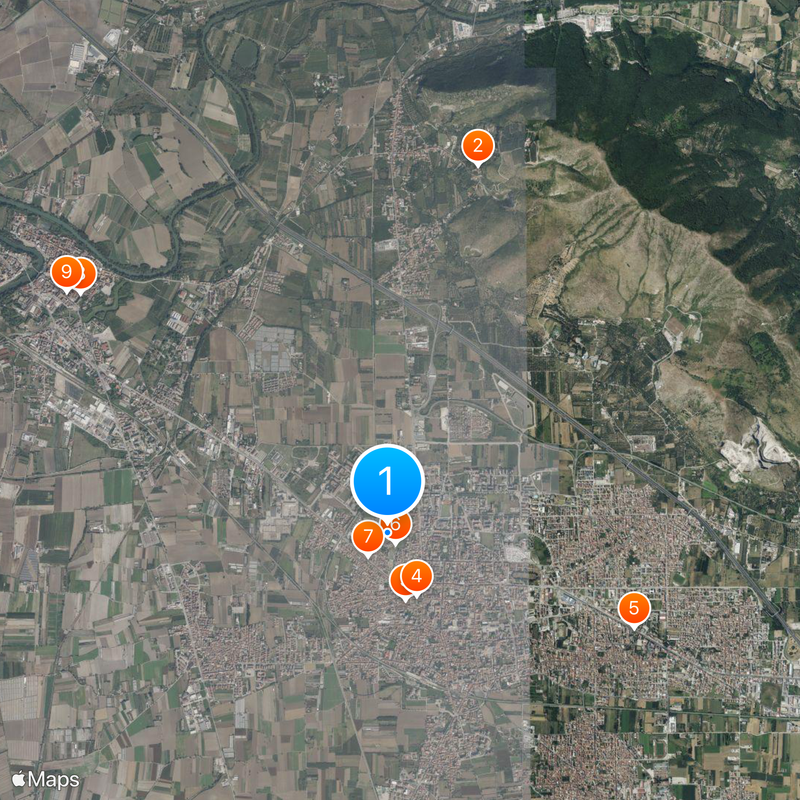 Roman amphitheatre of Santa Maria Capua Vetere Map