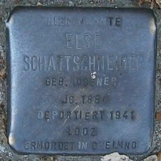 Stolperstein dedicated to Else Schattschneider