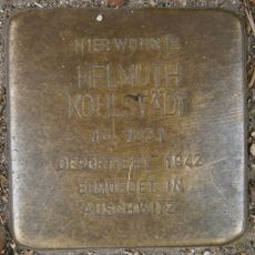 Stolperstein dedicated to Helmuth Kohlstädt
