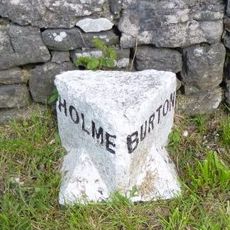 Boundary Stone Between Parishes Of Holme And Burton