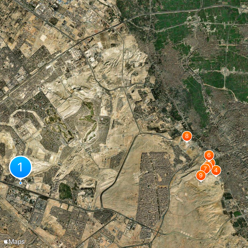Mall of Egypt Map