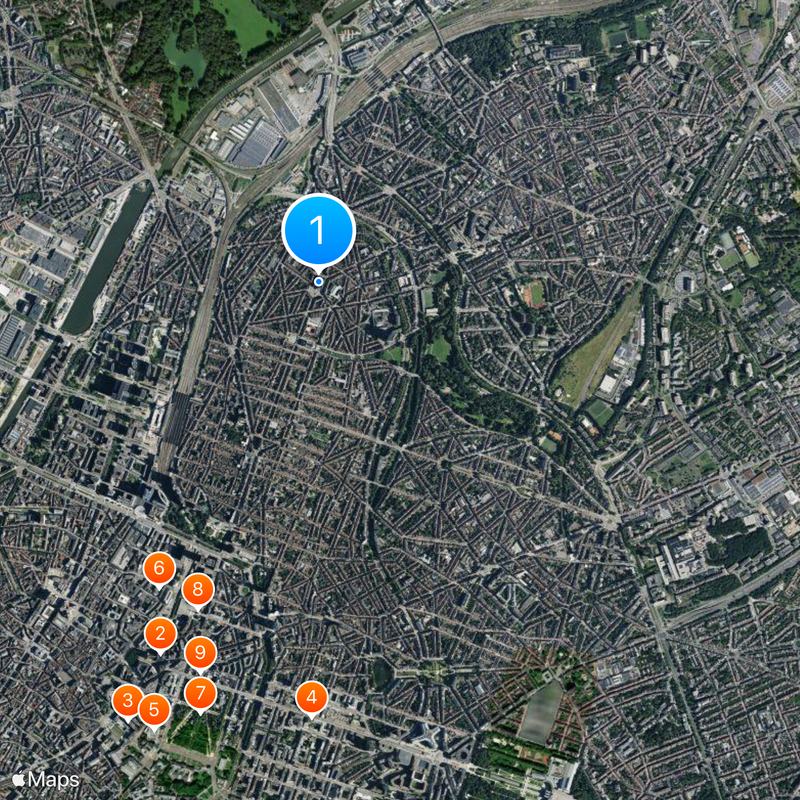 Schaarbeek Mapa