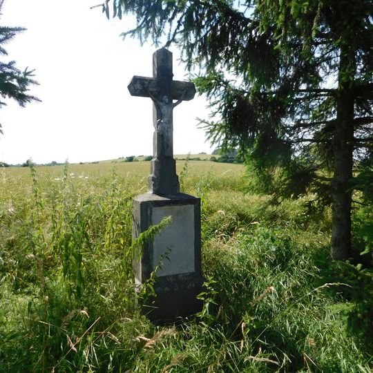 Kříž v lokalitě Na kopci v Přímělkově