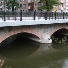 Most drogowy nad rzeką Łyną