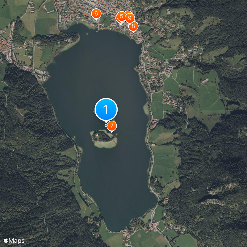 Schliersee Carte