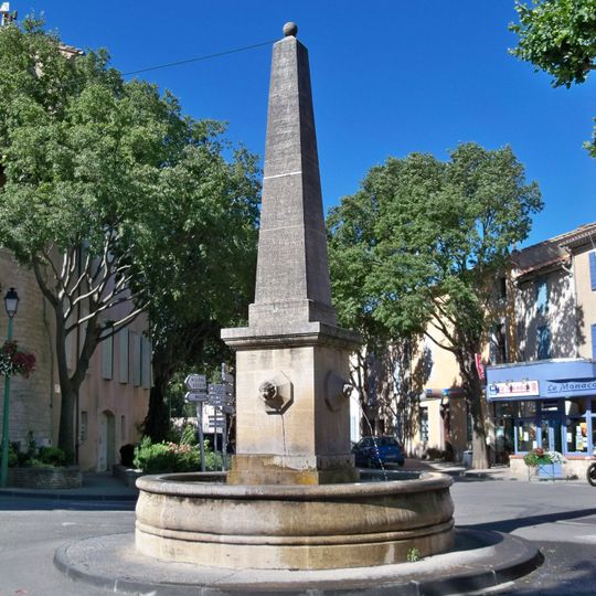 Fontaine du Portail du Rieu de Caromb