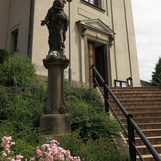 Socha Panny Marie s dítětem