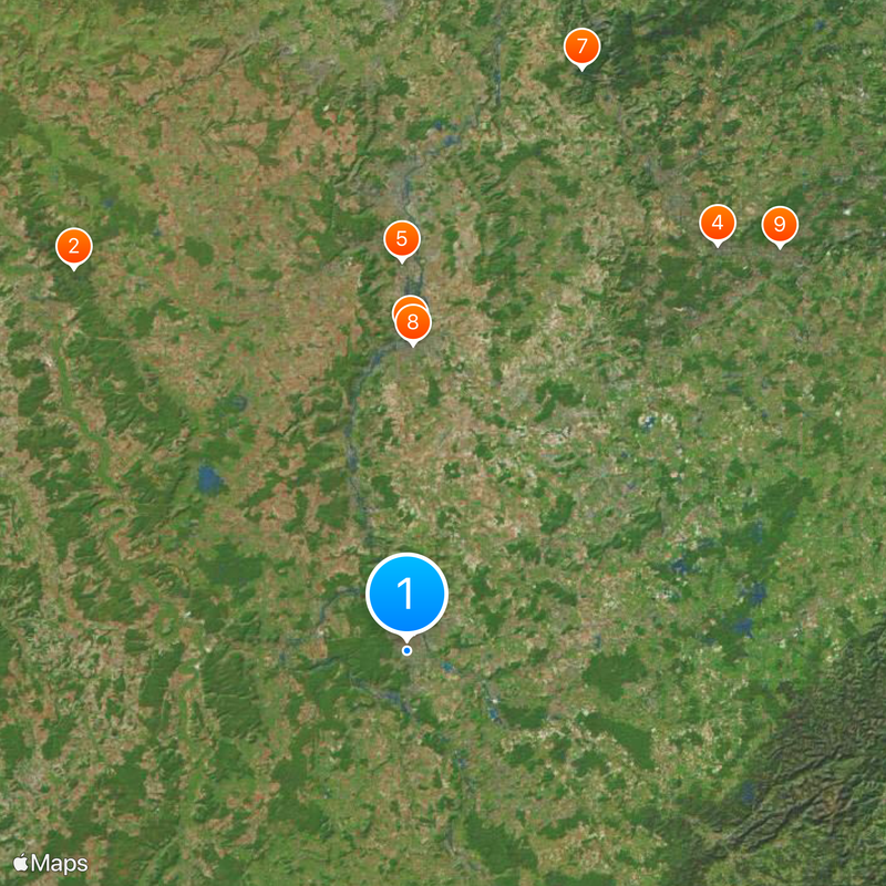 Meurthe y Mosela Mapa