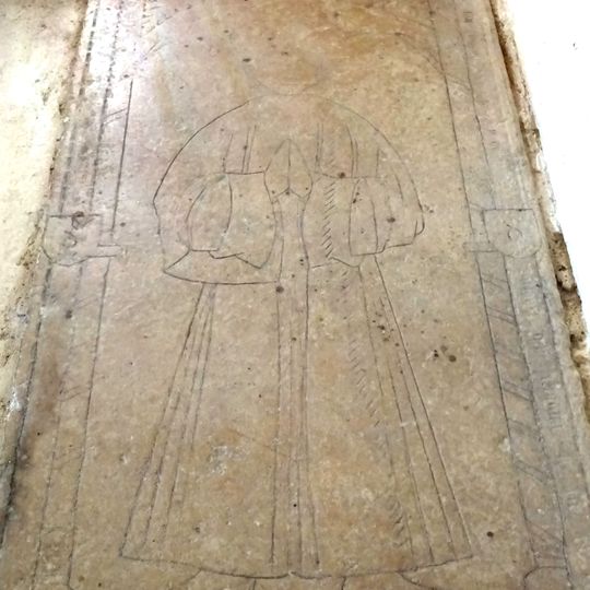 Dalle funéraire du percepteur Guillaume