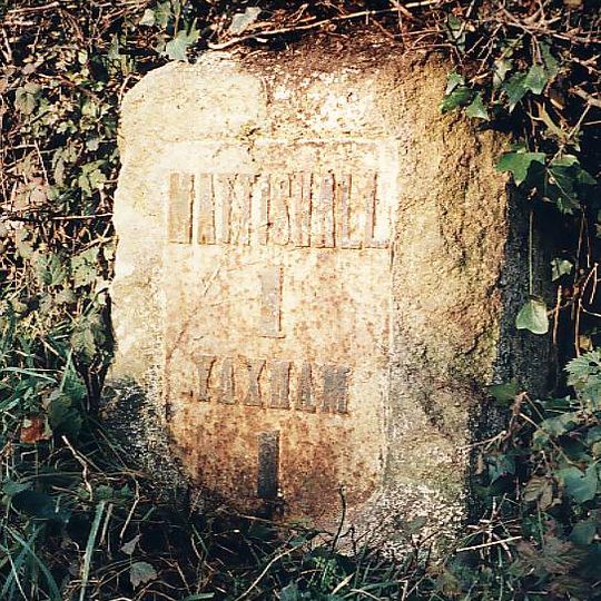 Milestone, 50yds W of entrance to No. 149 Dereham Rd