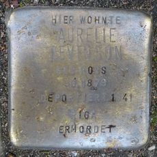 Stolperstein dedicated to Aurelie Levinson