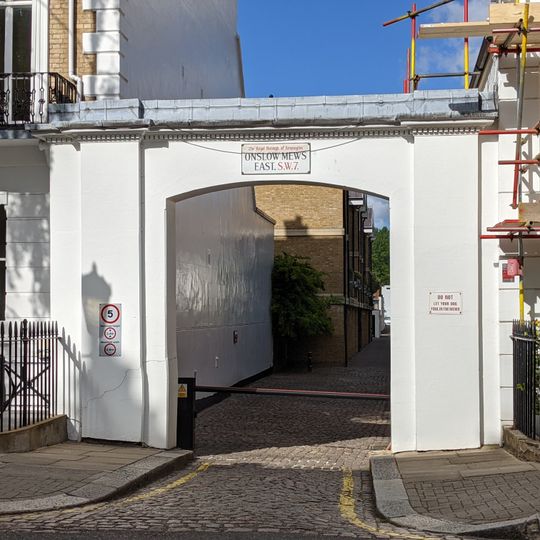 Entrance Arch From Cranley Place