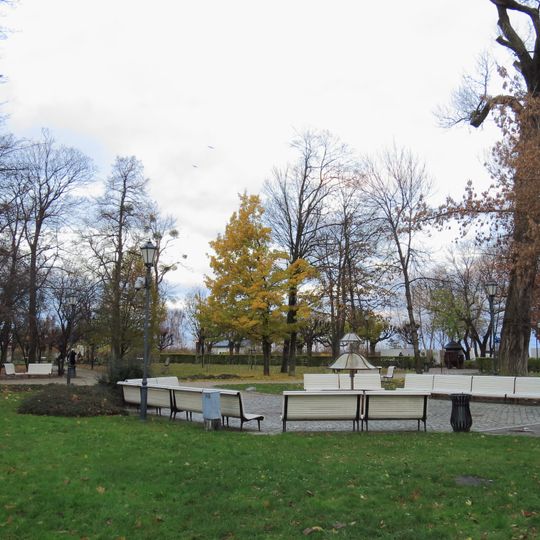 Park Marii i Lecha Kaczyńskich Prezydenta RP z Małżonką