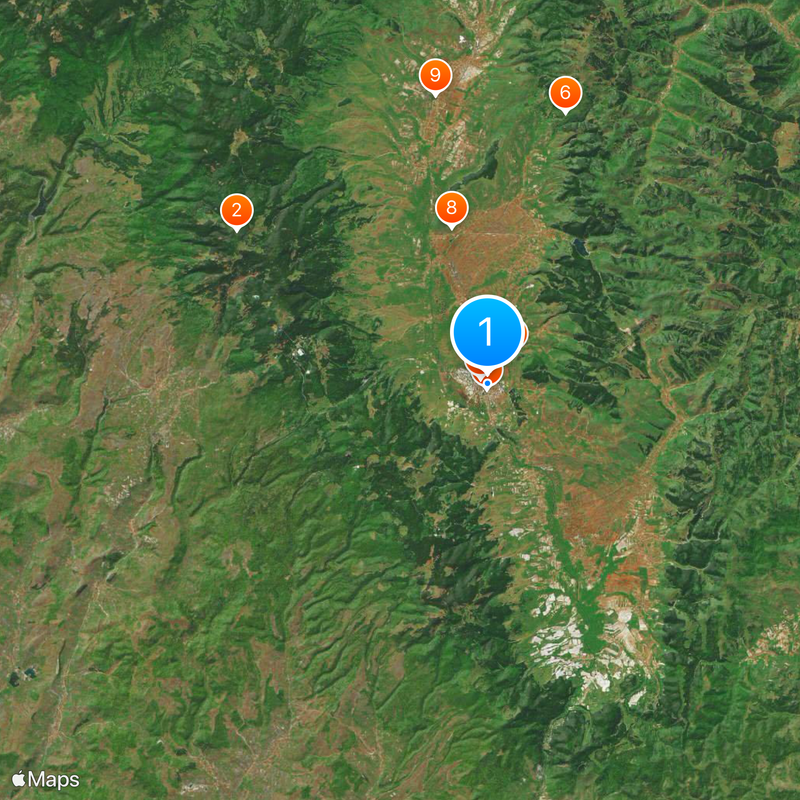 Miercurea Ciuc Mappa