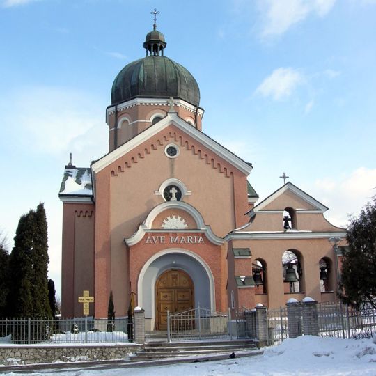 Virgin Mary Queen of Poland church in Pełkinie