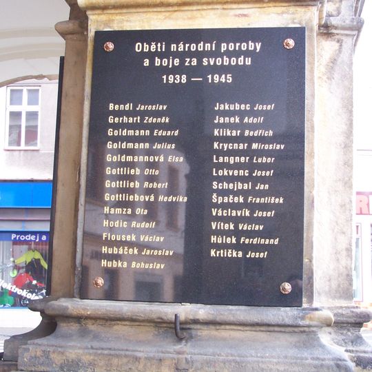 Pomník obětem II. světové války