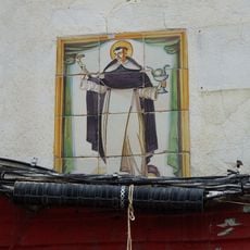 Ceramic panel of Saint Louis in Cid Street, Buñol