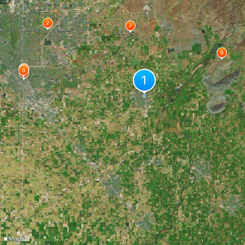 Sanger Map