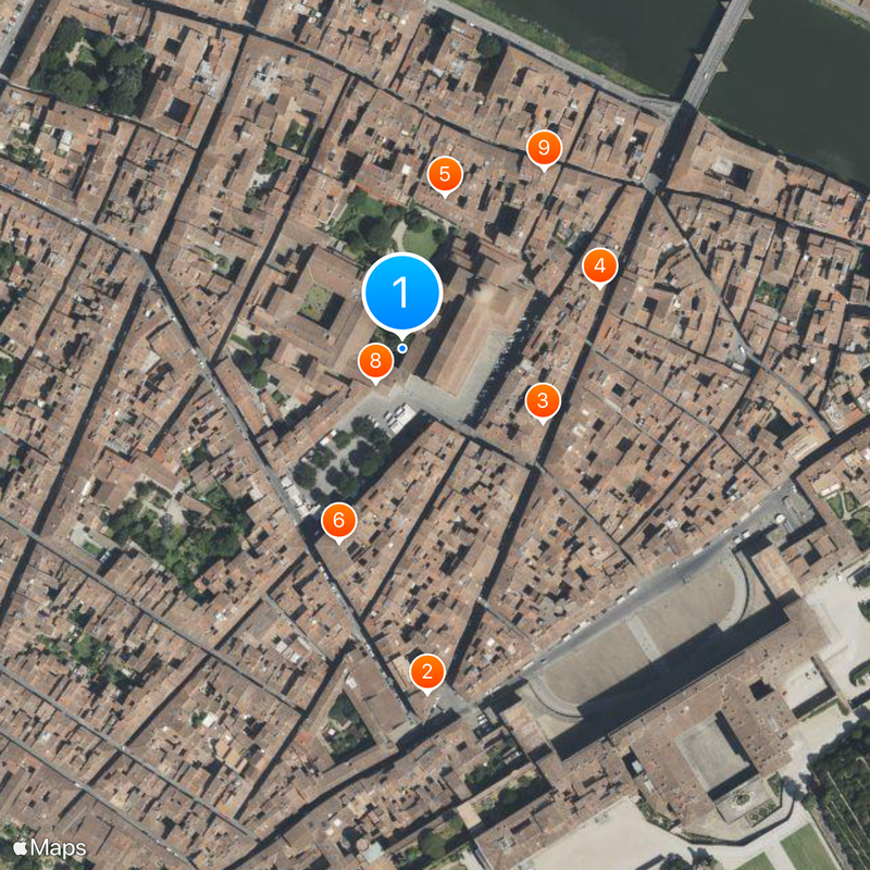 Basílica del Santo Spirito Mapa