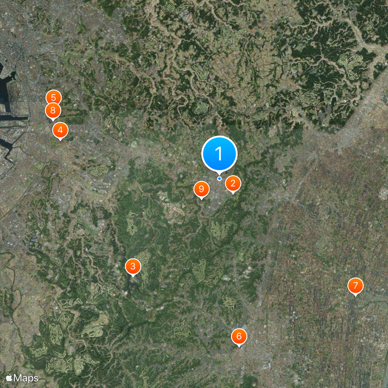Toke Station Map
