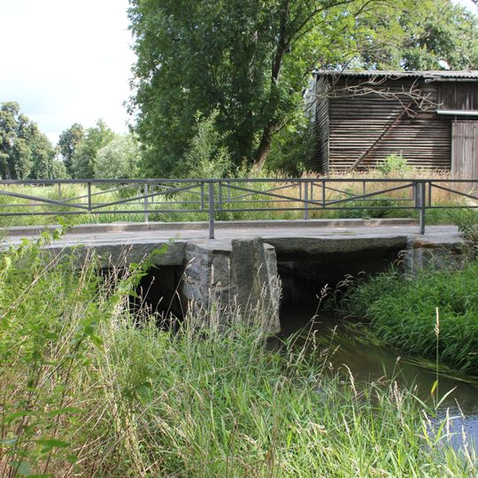 Steindeckerbrücke über das Löbauer Wasser Zum Löbauer Wasser