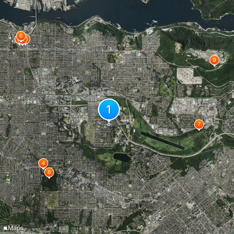 Greater Vancouver Map
