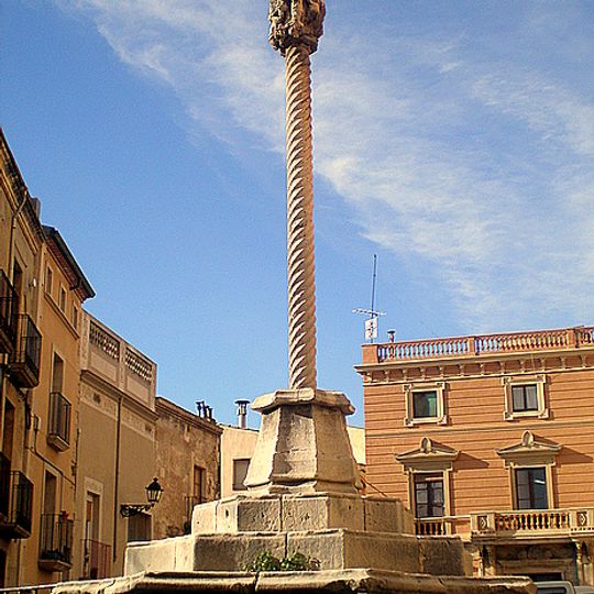 Creu de terme original de Montblanc