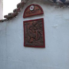 Obrázek na křížové cestě v Dýšině - 14. zastavení