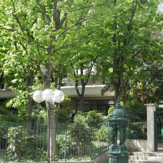 Jardin de la rue Poliveau