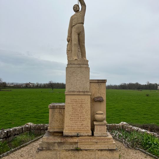 Monument aux morts de la résistance de Cormatin