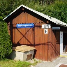 Train stop shelter Allerheiligenhöfe