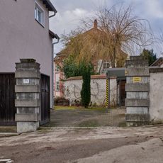 Einfriedung Schloßstraße 37a in Ansbach