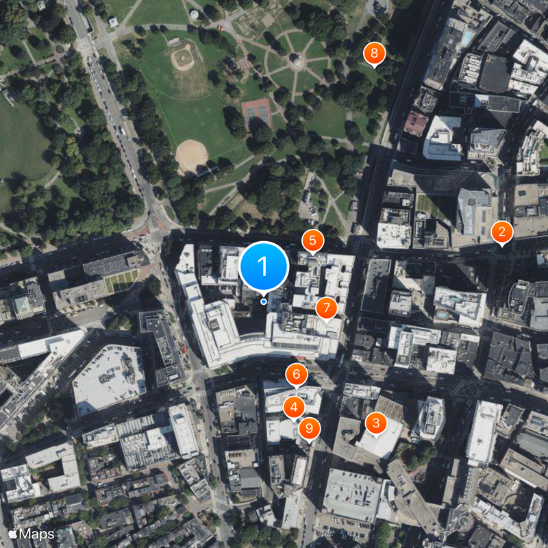 Emerson College Map