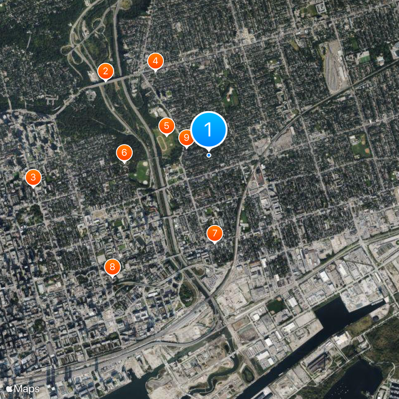 Riverdale Map