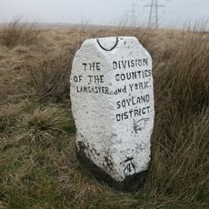 Boundary Stone 200 Metres From Junction With Turvin Road (B6138)
