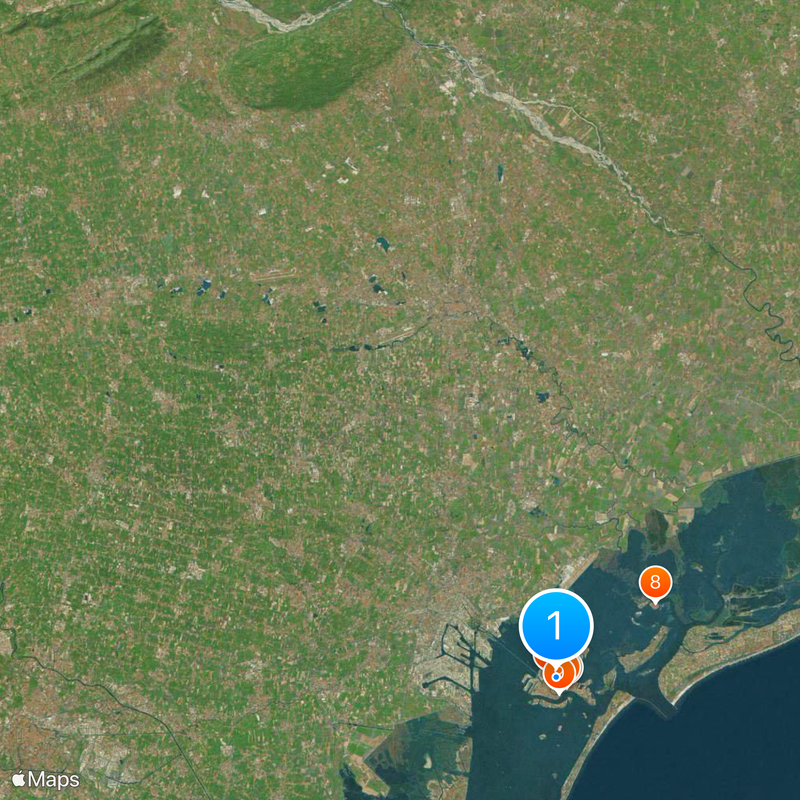 Ciudad metropolitana de Venecia Mapa