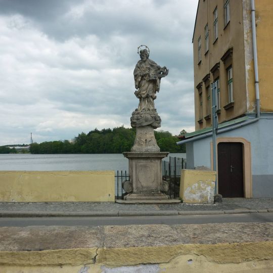 Socha svatého Jana Nepomuckého na Vajgarském mostě
